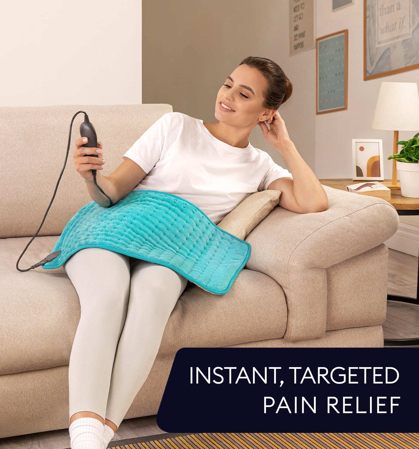 Heating Pad XL, Double-sided, Viridian Green