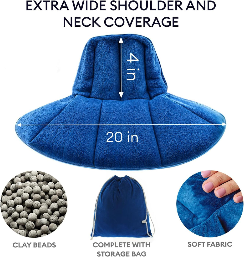 Microwavable Heating Wrap Magma, Space Blue