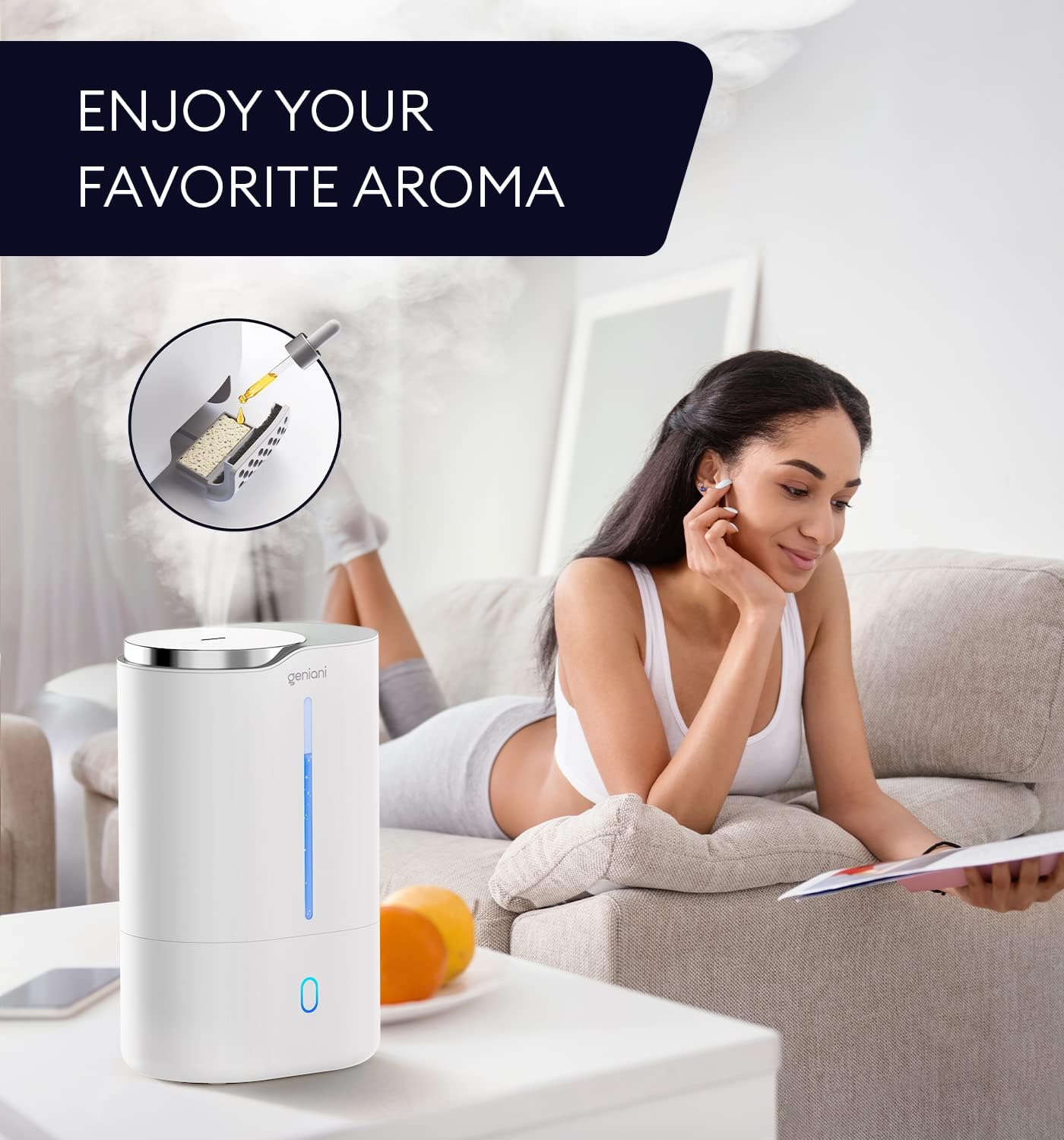 Huron Humidifier 6L White