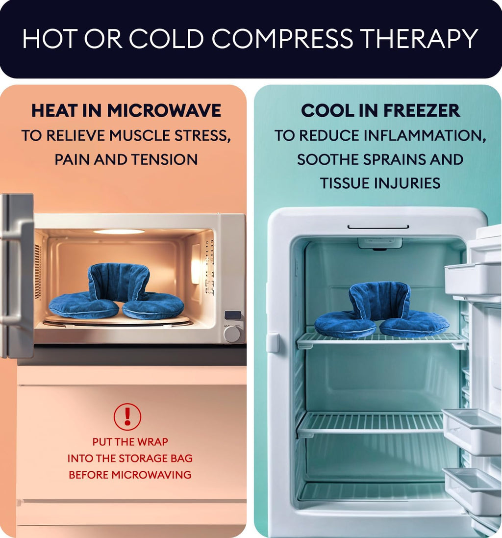 Microwavable Heating Wrap Magma, Space Blue