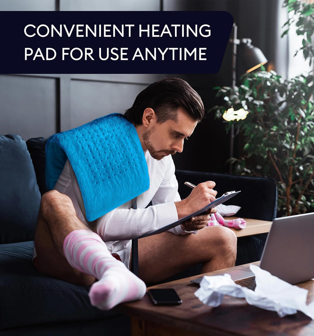 Heating Pad XXL, Aqua Blue