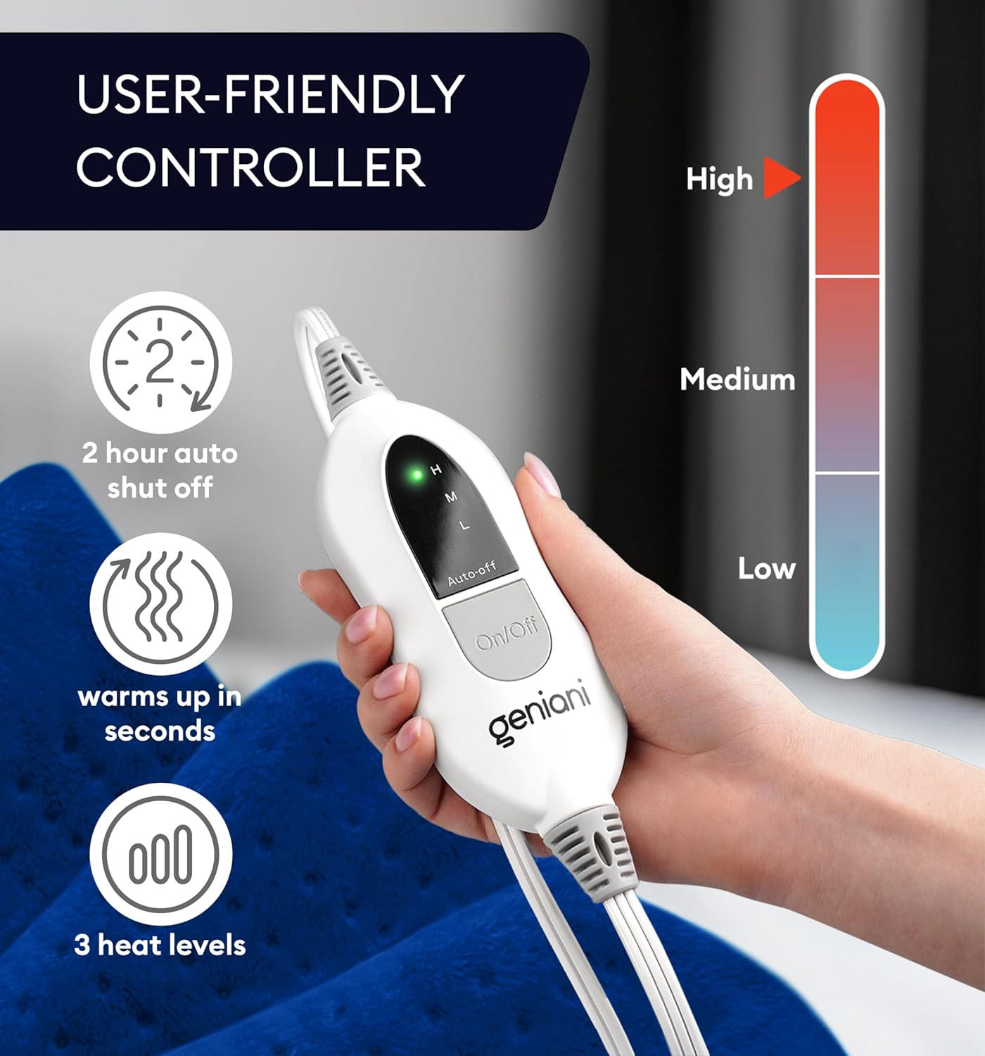 Heating Pad XL, Space Blue