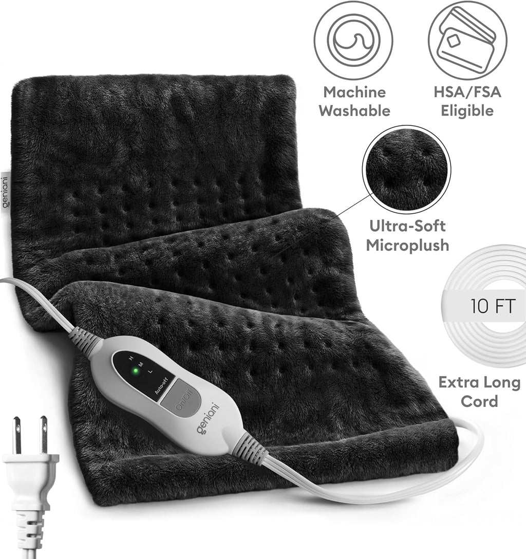 Heating Pad XL, Black